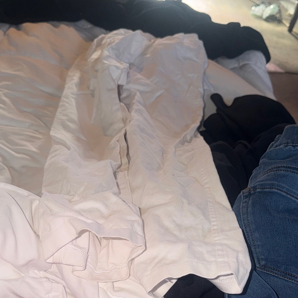 White Button-Up Shirt